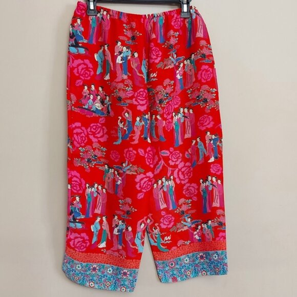 Josie printed oversized pj bottoms - Picture 4 of 7